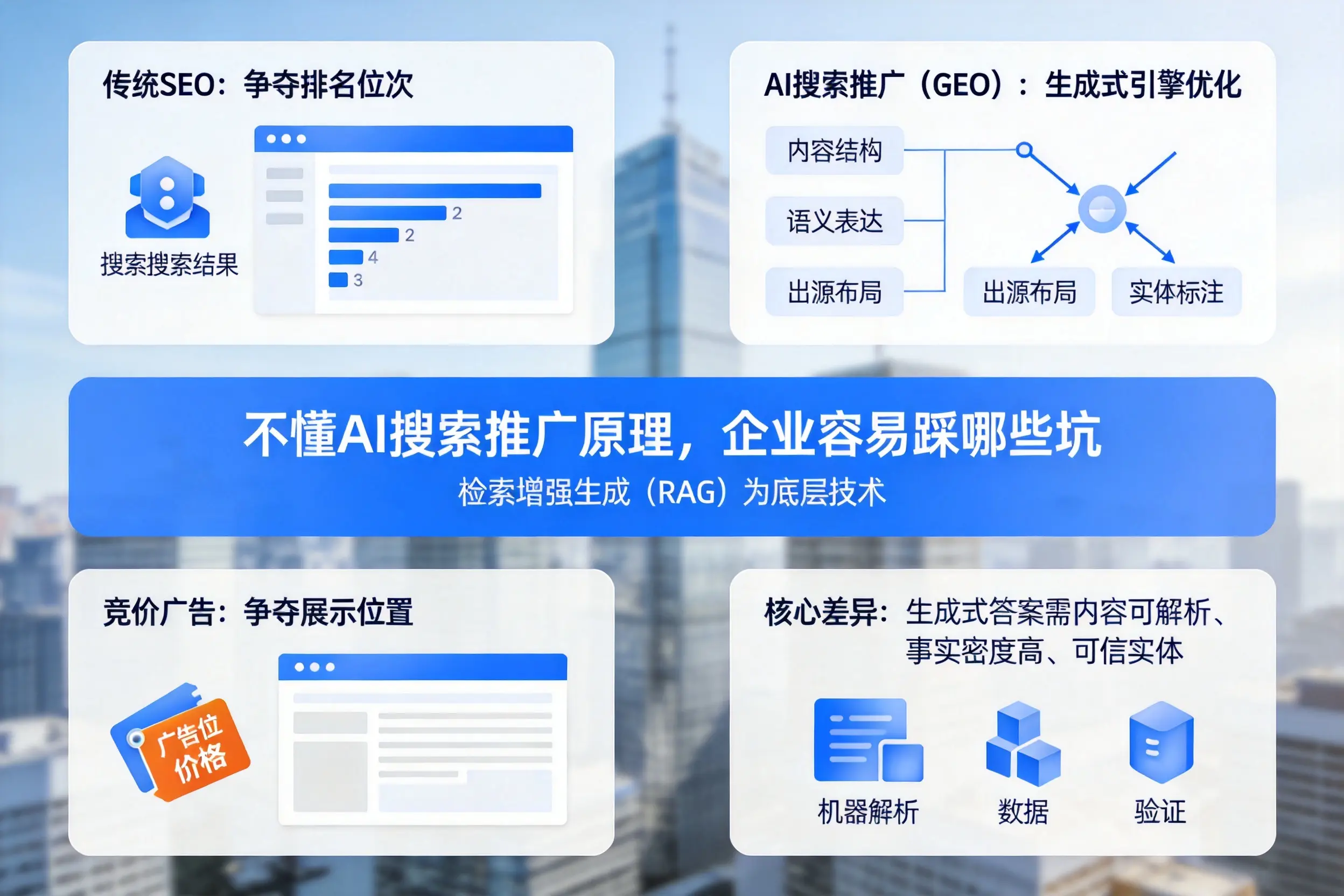 不懂AI搜索推广原理,三门峡企业容易踩哪些坑
