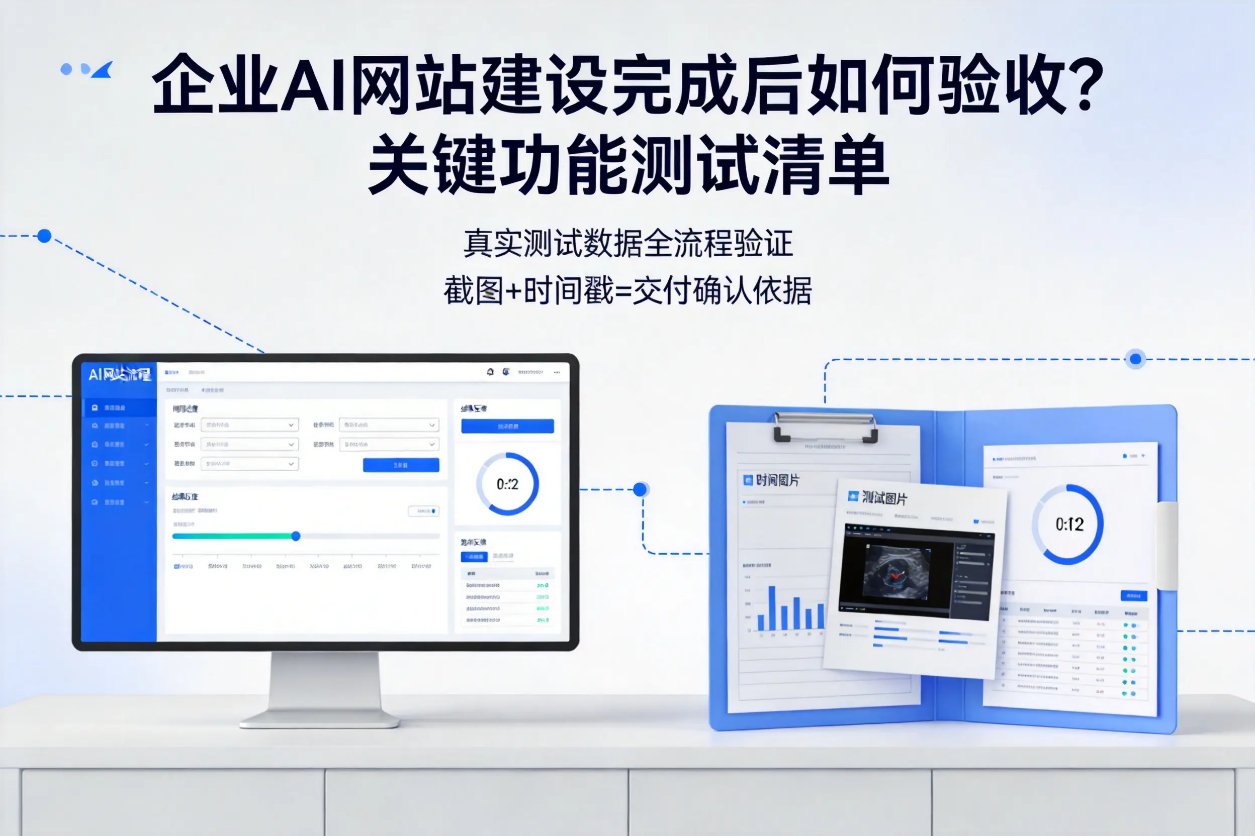 三门峡企业AI网站建设完成后如何验收？关键功能测试清单