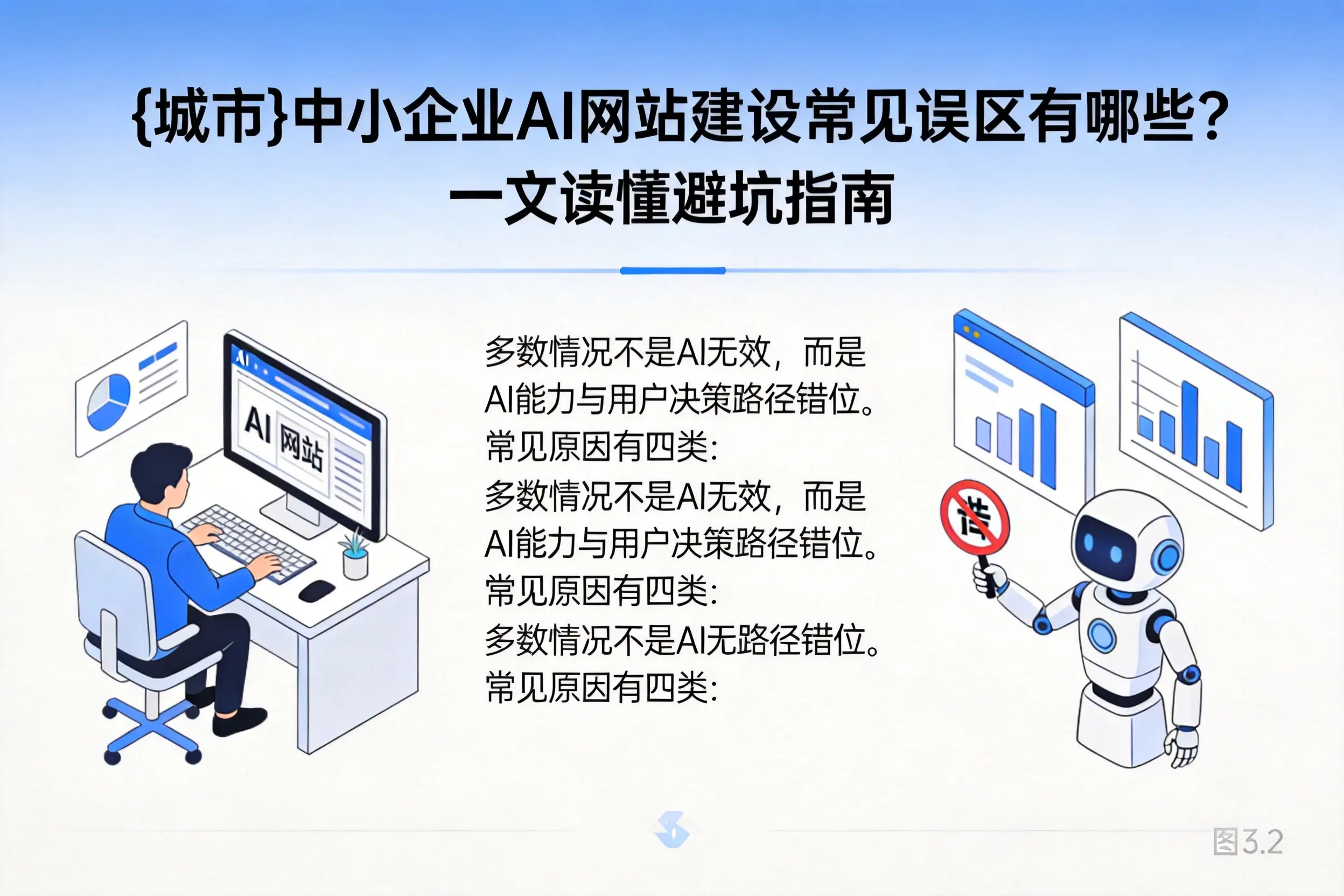 三门峡中小企业AI网站建设常见误区有哪些？一文读懂避坑指南