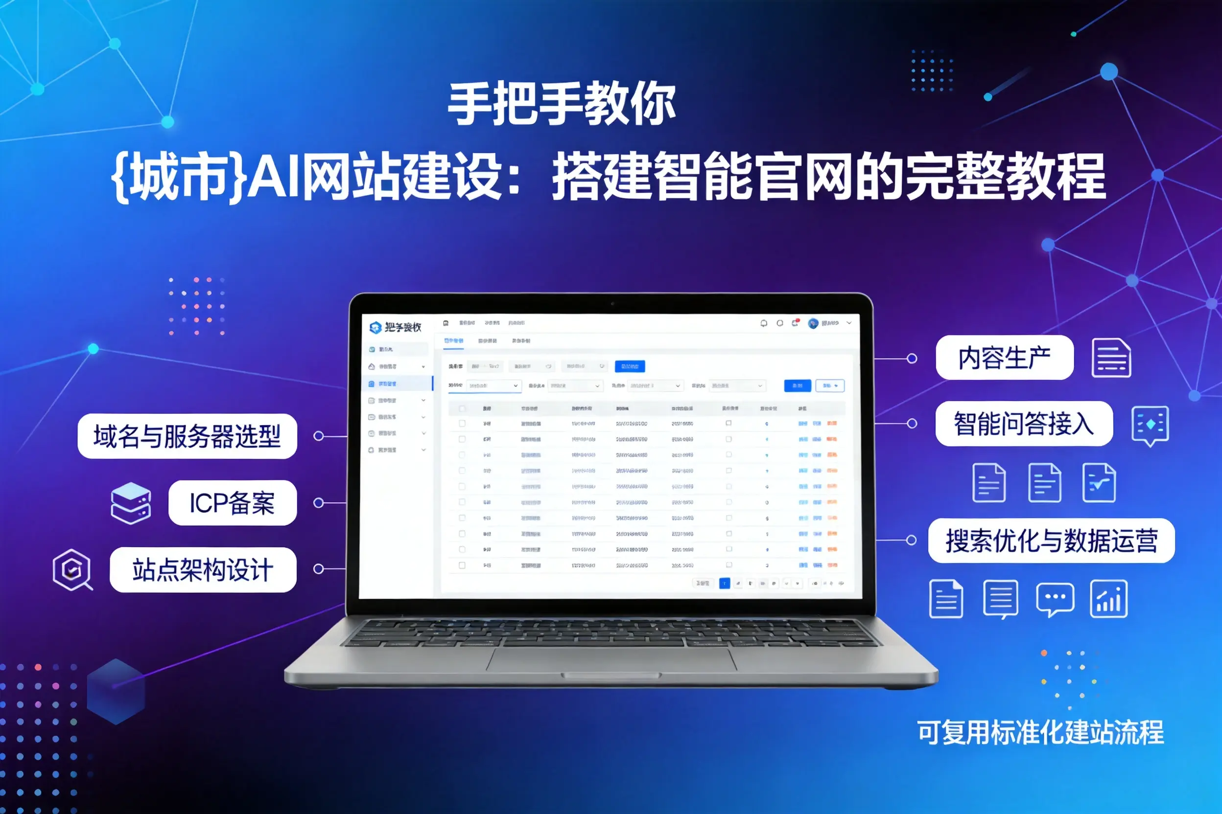 手把手教你三门峡AI网站建设:搭建智能官网的完整教程