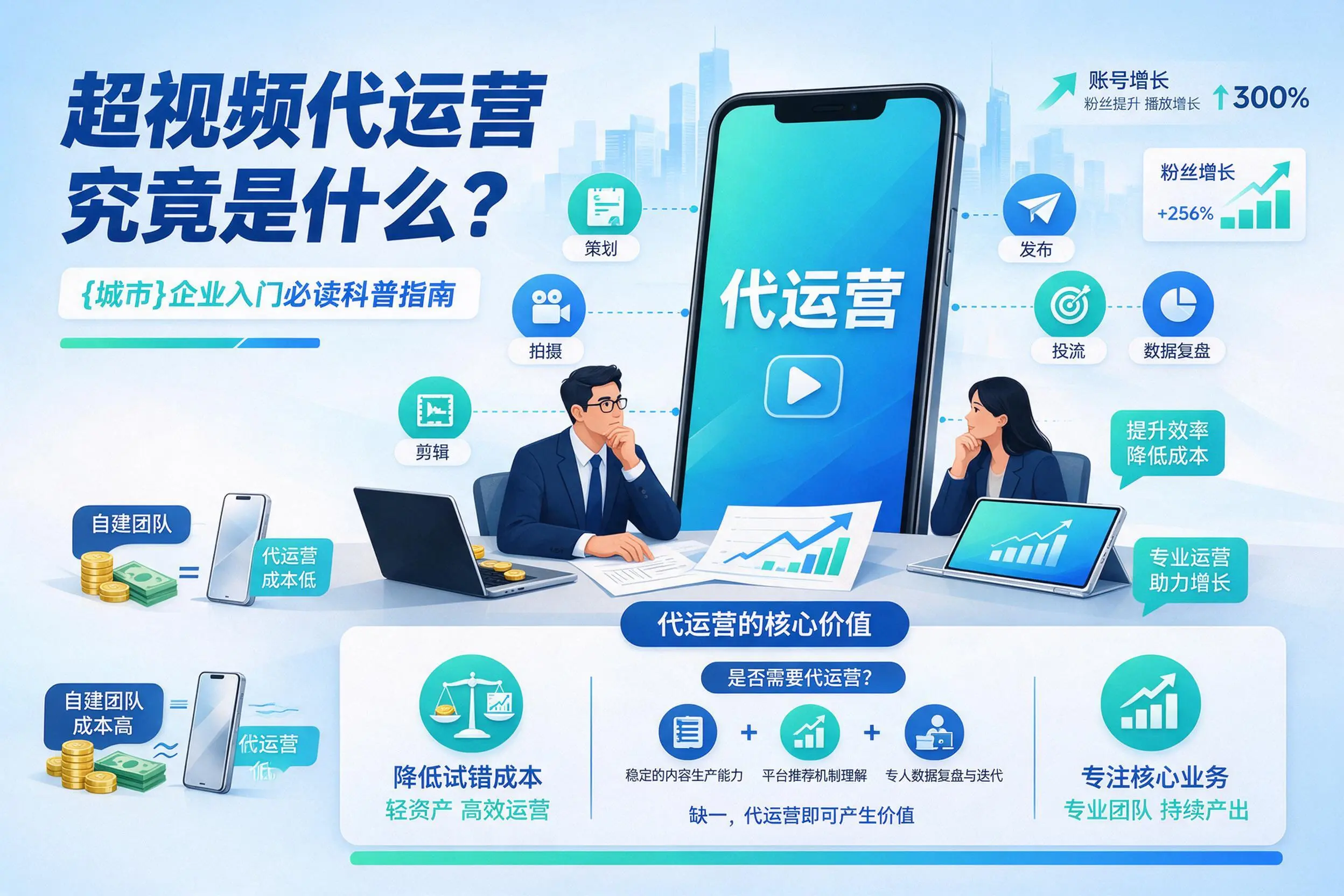 短视频代运营究竟是什么?三门峡企业入门必读科普指南