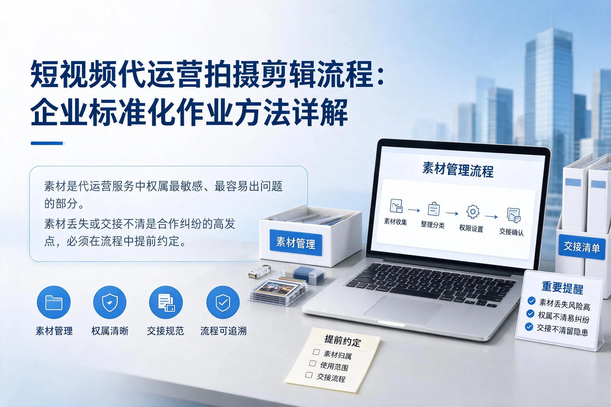 短视频代运营拍摄剪辑流程:三门峡企业标准化作业方法详解