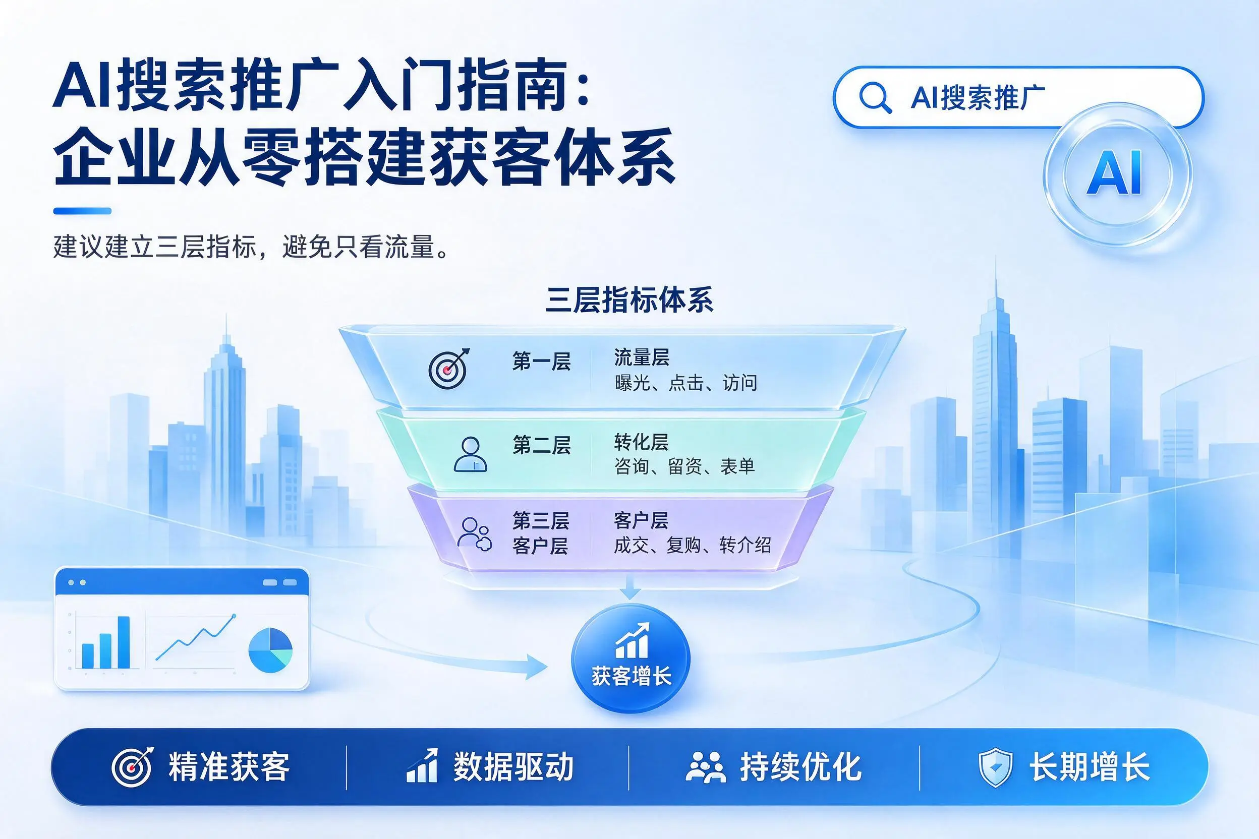 AI搜索推广入门指南：三门峡企业从零搭建获客体系